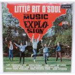 The Music Explosion - Little Bit O' Soul (HAP8352) record and cover appear EX