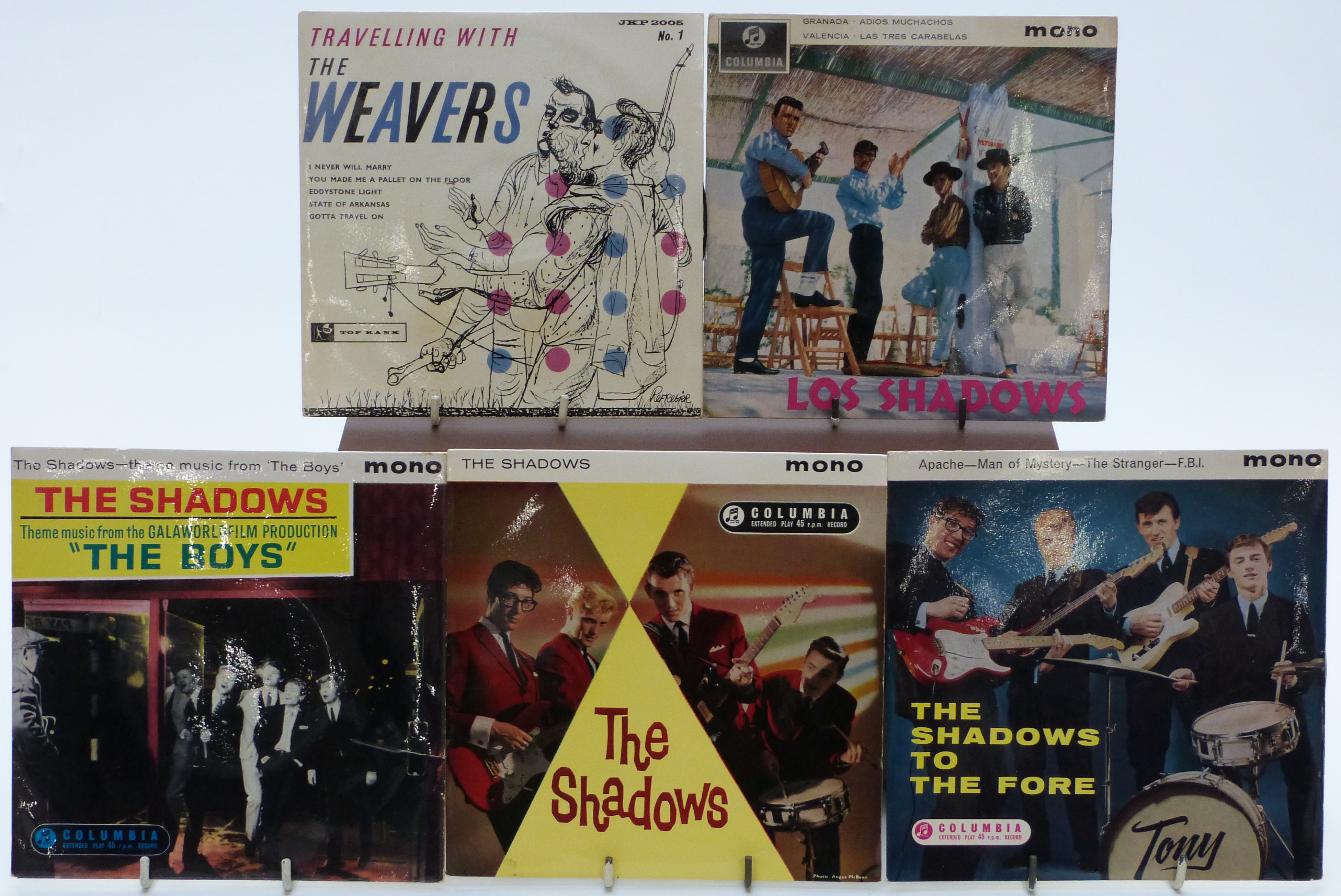 Approximately 80 1960's E.P's including Billy Fury, The Shadows, The Blue Diamond, Elvis Presley, - Image 2 of 3