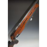 Anschutz Match Model 1807 .22 target rifle with adjustable trigger, shaped semi-pistol grip,