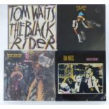 Tom Waits - seven albums including The Black Rider (ILPS 8021) record and cover appear VG, Closing