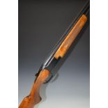 Browning B26 12 bore over and under ejector shotgun with engraved lock, semi-pistol grip and forend,