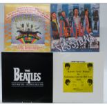The Beatles - eleven albums including Fan Club Xmas 1970, Sessions, Past Masters (BPM1), Magical