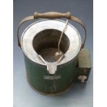 An industrial lead melting pot suitable for a gunsmith.