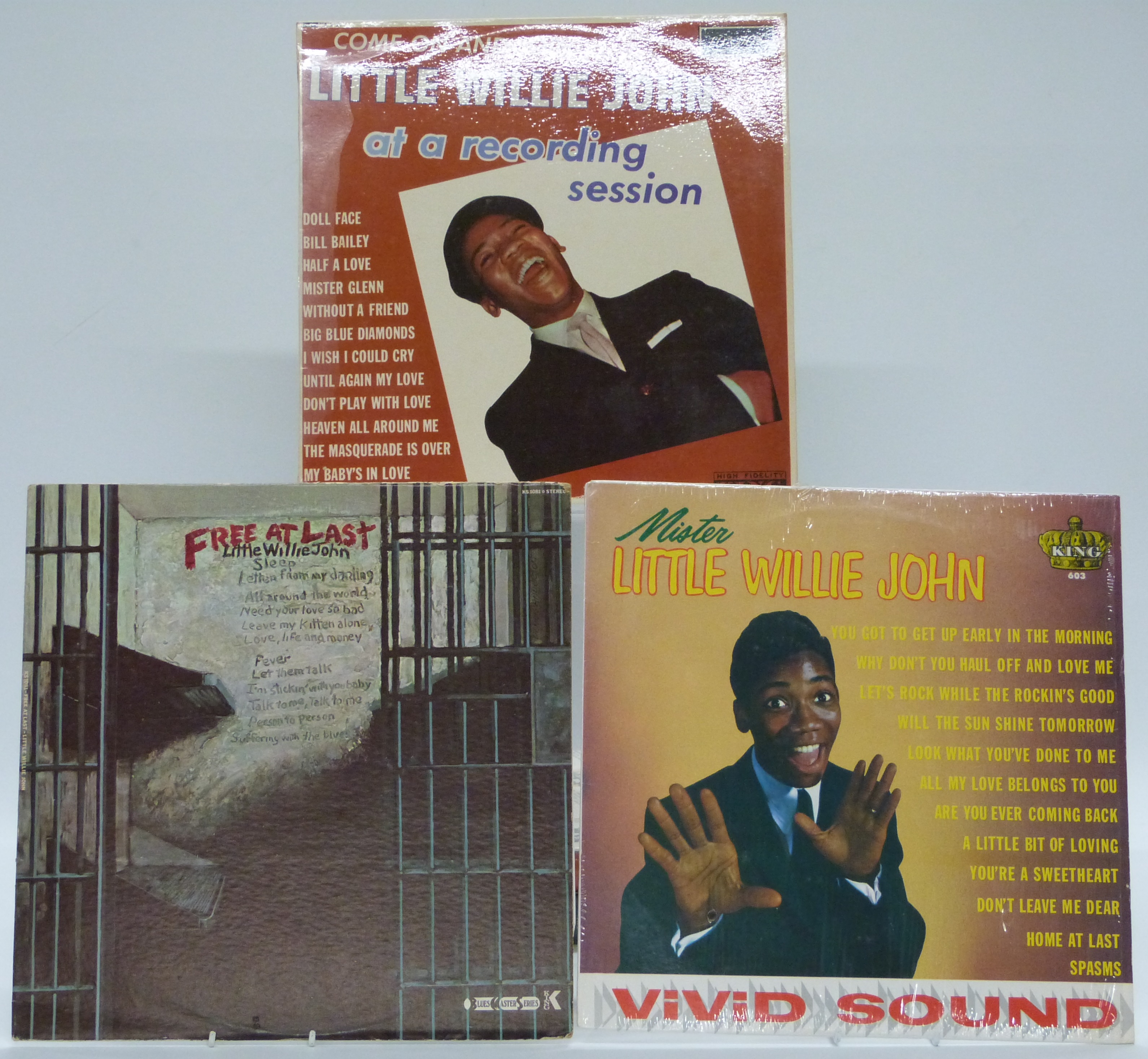 Little Willie John - Come On And Join Little Willie John At A Recording Studio (HA8126) appears at