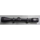 Pecar Berlin Champion 6x45 rifle scope with scope mounts.