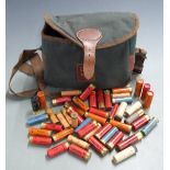 Forty-seven various collectors shotgun cartridges mainly paper cased including James Purdey &