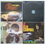 Approximately 120 albums mostly from the 1960s and 1970s including Chicago, Cher, Glen Campbell, The