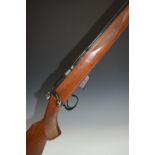 CZ 52-2E ZKM American .177 bolt-action rifle with chequered semi-pistol grip and forend, sling