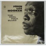 John Lee Hooker - The Real Folk Blues (CRL4527) record and cover appear at least VG