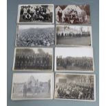 British Army WW1 postcards for the 12th (Service Battalion) Gloucestershire Regiment (Bristol's Own)