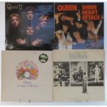 Approximately 70 albums including Queen, Genesis, The Who, Deep Purple, Hawkwind, Fleetwood Mac,