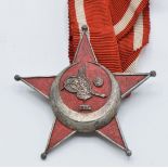 Turkish WW1 Other Ranks Gallipoli Star with pin back attachment