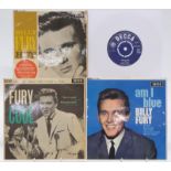 Billy Fury - 30 singles and three EPs including Am I Blue (DFE8558)