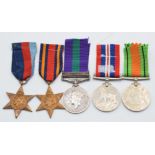 British Army General Service Medal with clasp for Palestine 1945-48 named to 14868086 Driver M F E
