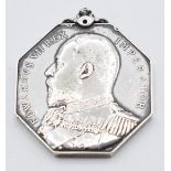 Edward VII Polar Medal 1904, stamped specimen to edge