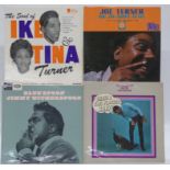 Approximately 130 albums including Jimmy Witherspoon, Geno Washington, Joe Turner, Bessie Smith,