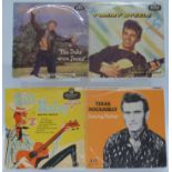 Rock 'n' Roll - twenty one 10 inch records including Elvis Presley, Tommy Steele, Steve Gibson,