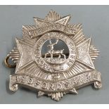 British Army Bedfordshire Regiment 3rd Volunteer Battalion cap badge