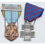 Two French WW2 Liberation medals