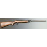 Webley Ranger Junior .177 air rifle with semi-pistol grip, adjustable sights and scope rail,