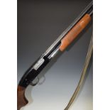 Mossberg New Haven 12 bore three shot pump action shotgun with chequered semi-pistol grip and