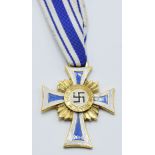 German Third Reich Nazi gold award Mother's Cross