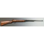 Webley Mark 3 .177 target air rifle with Parker-Hale PH16M adjustable peep sights, semi-pistol