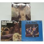 B.B.King - three albums on Blue Horizon including Take A Swing With Me (2431004) record appears