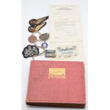 Royal Air Force WW2 medals and ephemera for 1806562 Sgt G J Weedon comprising 1939/1945 Star,