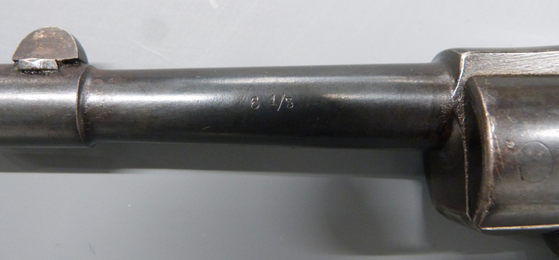 Tell Model 3 6 1/3mm air pistol with shaped and chequered Bakelite grip, inset maker's logo, top - Image 4 of 6