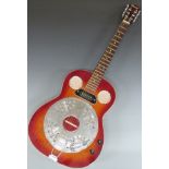 1970s Conrad Resonator acoustic/ electric guitar, with hard carry case