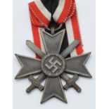 German WW2 Third Reich Nazi War Merit Cross Second Class with crossed swords