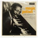 Lou Johnson - The Magic Potion Of (REX 1438), appears EX, with sample sticker on label, cover VG