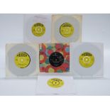 The Symbols - One Fine Girl (DB7459) plus five singles on President, all appear EX