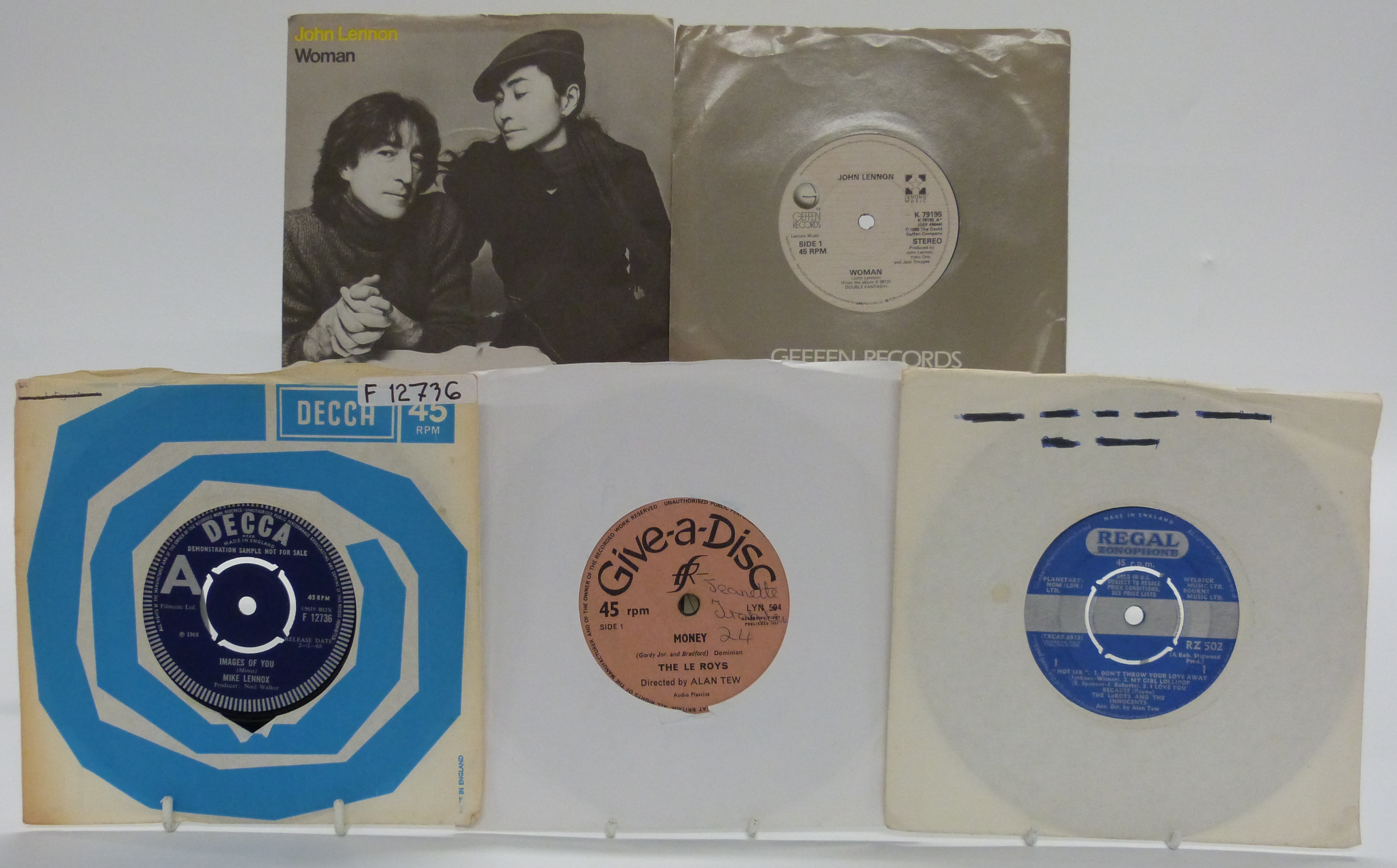 Approximately 300 singles mostly 1960s and 1970s