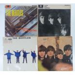 The Beatles - Twelve albums including Please Please Me, With, For Sale, A Hard Day's Night, Help,