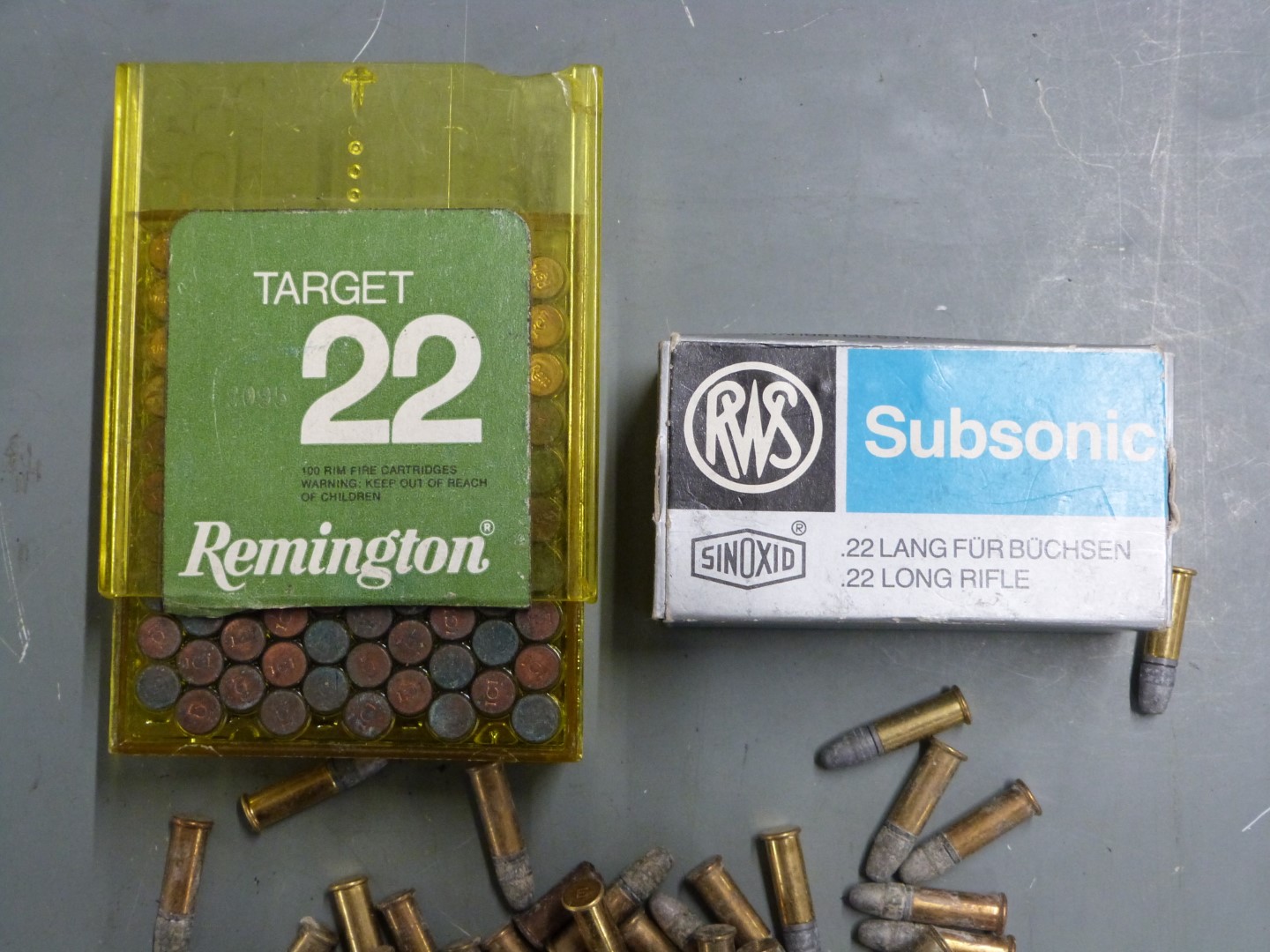 One-hundred-and-seventy-four .22 rifle cartridges including Remington and RWS Subsonic, some in - Image 2 of 2