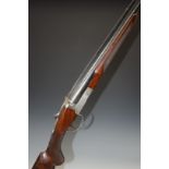 Winchester Model 23 XTR Pigeon Grade 12 bore side by side ejector shotgun with floral engraved lock,