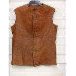 Canadian Style WWI Leather Jerkin