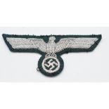 German WW2 Third Reich Nazi officer's breast badge