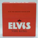 Elvis Presley - Elvis 18 UK Number 1s box of eighteen 10 inch singles, generally EX
