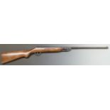 Haenel Model III DRP .177 air rifle with semi-pistol grip, fixed sights, adjustable trigger and