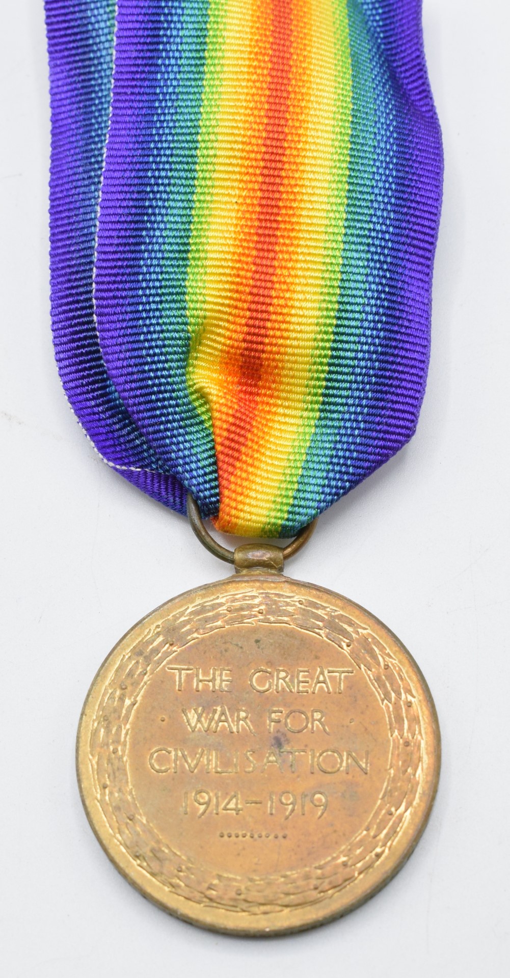 Australian Army WW1 Victory Medal, named to 788 Sgt J Briggs, 112th Battalion Australian Imperial - Image 3 of 3