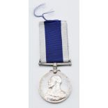 Royal Navy George V Long Service and Good Conduct Medal named to 36366 G W Mardell, HMS Pembroke,