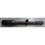 Burris Black Diamond 6x-24x rifle scope with maximiser, serial number 200030.