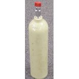 Two litre compressed gas bottle suitable for re-charging PCP air rifles.
