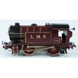 Hornby 0 gauge 20v electric LMS 0-4-0 tank locomotive, 70.