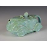 Sadler racing car teapot, H11cm