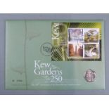 A 2009 Kew Gardens coin/ stamp cover