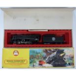 Rivarossi 0 gauge model railway 0-8-0 Indiana Harbor Belt locomotive 102, 8998, in original box.